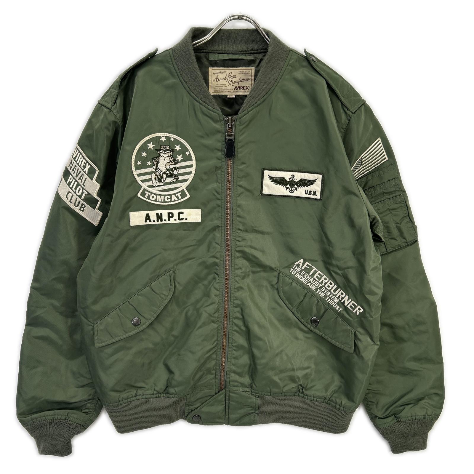 AVIREX アヴィレックス カーキ 6182137 L-2B TOMCAT トムキャット フライトジャケット ジャケット