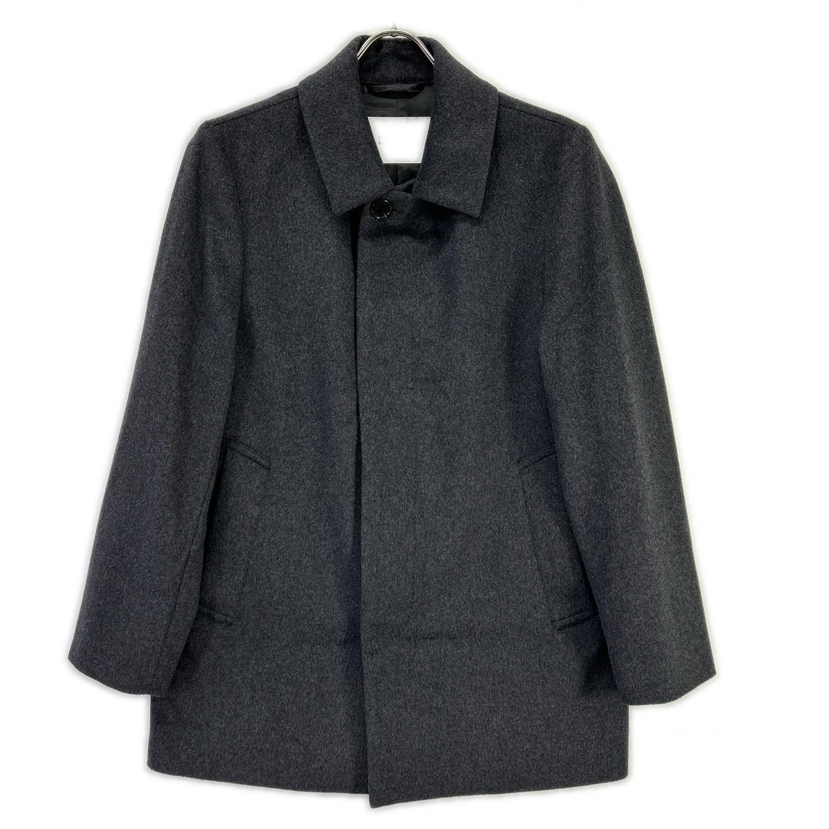 MACKINTOSH PHILOSOPHY マッキントッシュフィロソフィー H1C29-247-08 グレー ポリエステルビーバー ウェリントン ショート コート コート