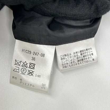MACKINTOSH PHILOSOPHY マッキントッシュフィロソフィー H1C29-247-08 グレー ポリエステルビーバー ウェリントン ショート コート コート