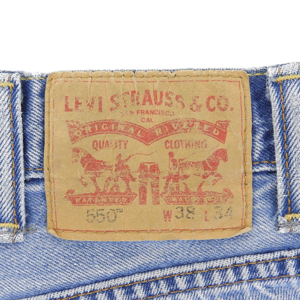 LEVI'S リーバイス 550 ジップフライ デニムパンツ ボトムス メンズ ブルー 38 PC9-00550-4891 ボトムス