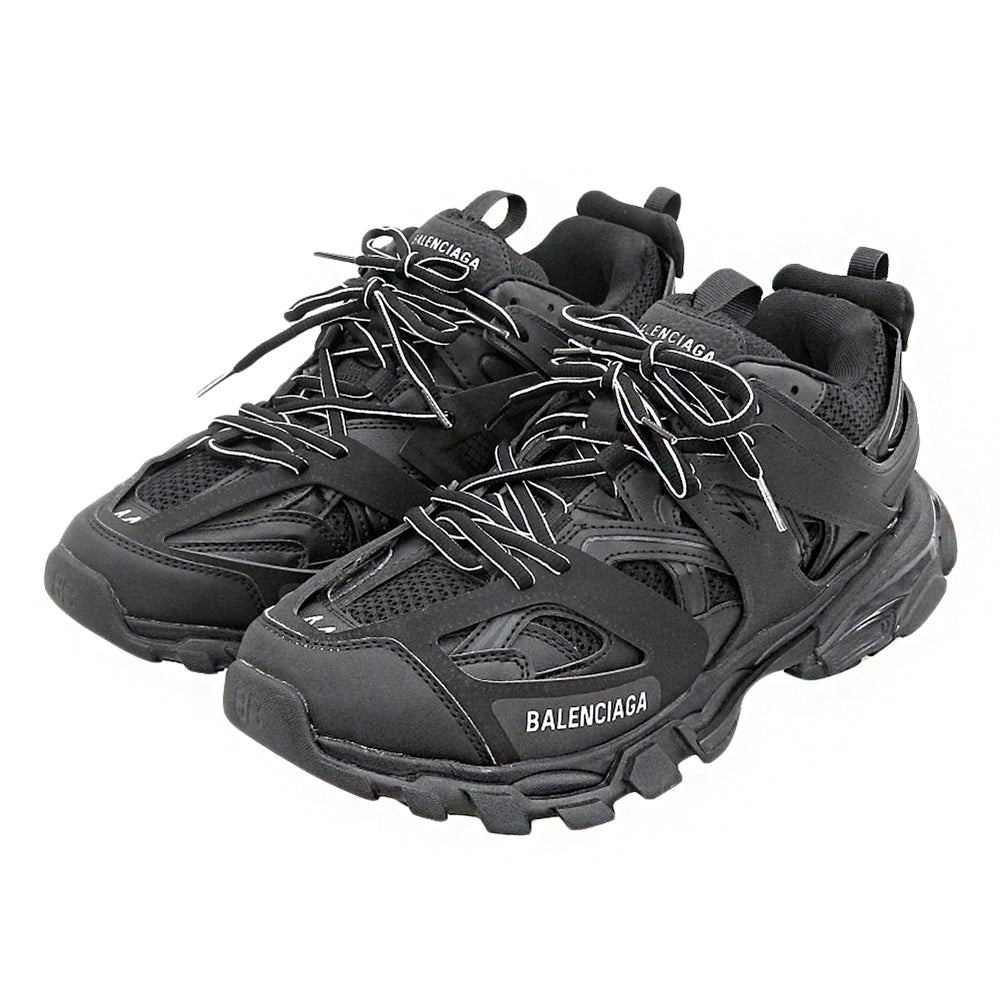 BALENCIAGA バレンシアガ 新品同様 Track スニーカー メッシュ＆ナイロン シューズ メンズ ブラック 28cm 542023 シューズ