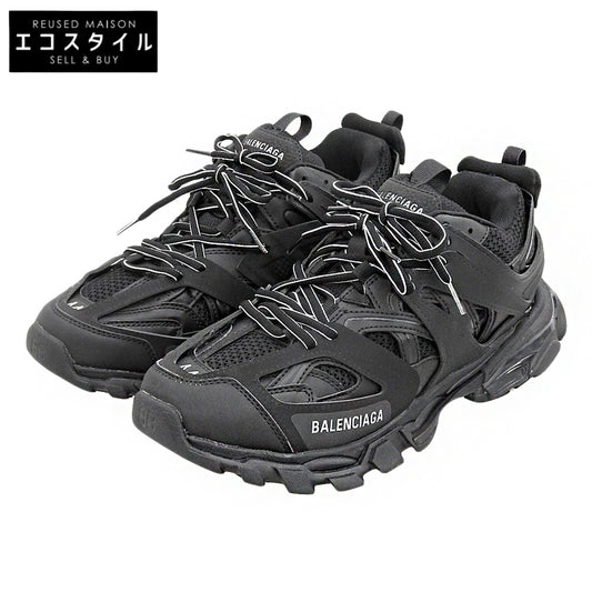 BALENCIAGA バレンシアガ 新品同様 Track スニーカー メッシュ＆ナイロン シューズ メンズ ブラック 28cm 542023 シューズ