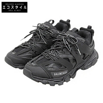 BALENCIAGA バレンシアガ 新品同様 Track スニーカー メッシュ＆ナイロン シューズ メンズ ブラック 28cm 542023 シューズ