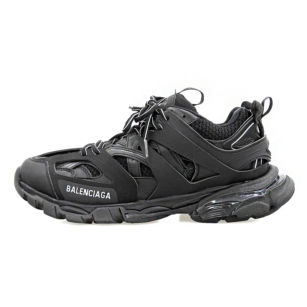 BALENCIAGA バレンシアガ 新品同様 Track スニーカー メッシュ＆ナイロン シューズ メンズ ブラック 28cm 542023 シューズ