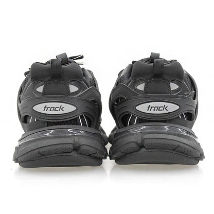 BALENCIAGA バレンシアガ 新品同様 Track スニーカー メッシュ＆ナイロン シューズ メンズ ブラック 28cm 542023 シューズ