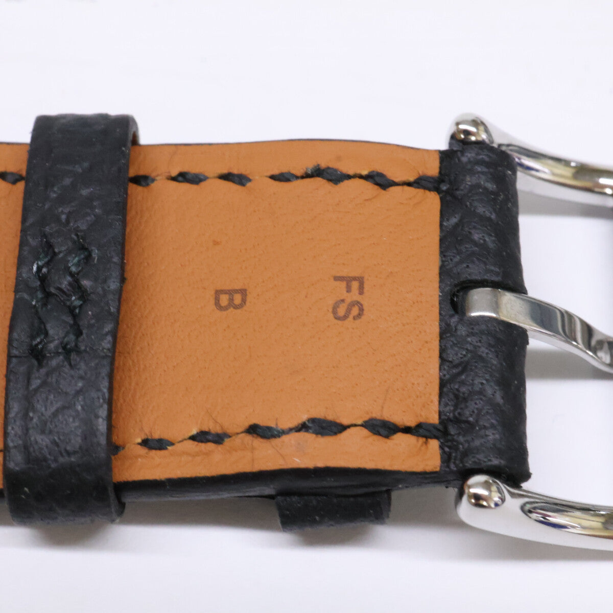 HERMES エルメス 【新品同様】B刻印 Hウォッチ ミニモデル シンプルトゥール 腕時計用 ベルトストラップ 腕時計