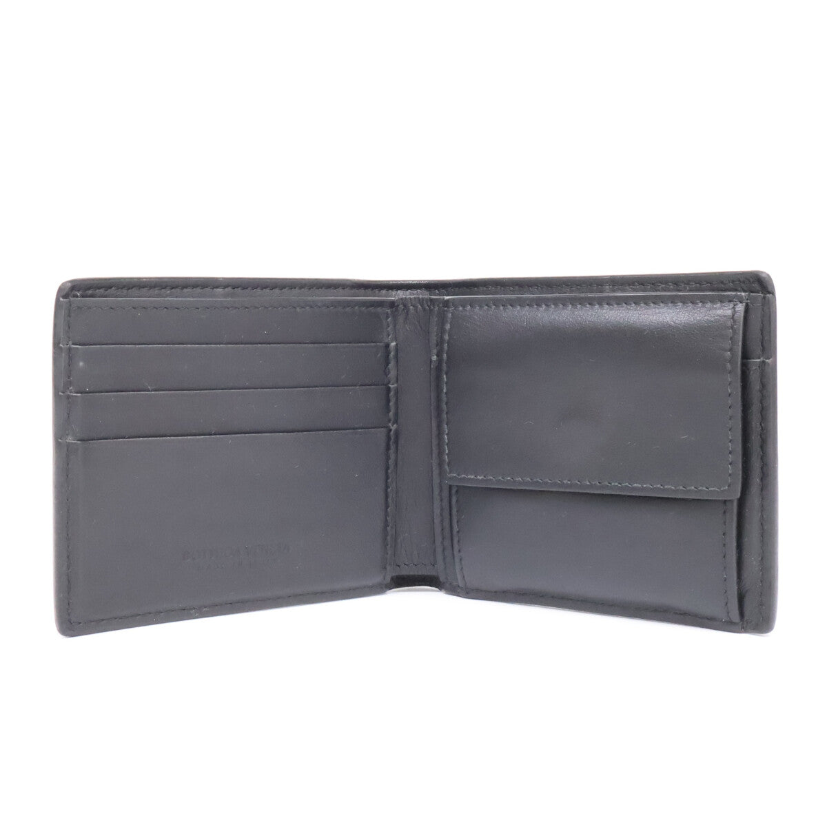 BOTTEGA VENETA ボッテガヴェネタ カセット コインパース付き二つ折りウォレット 二つ折り財布（小銭入れあり）