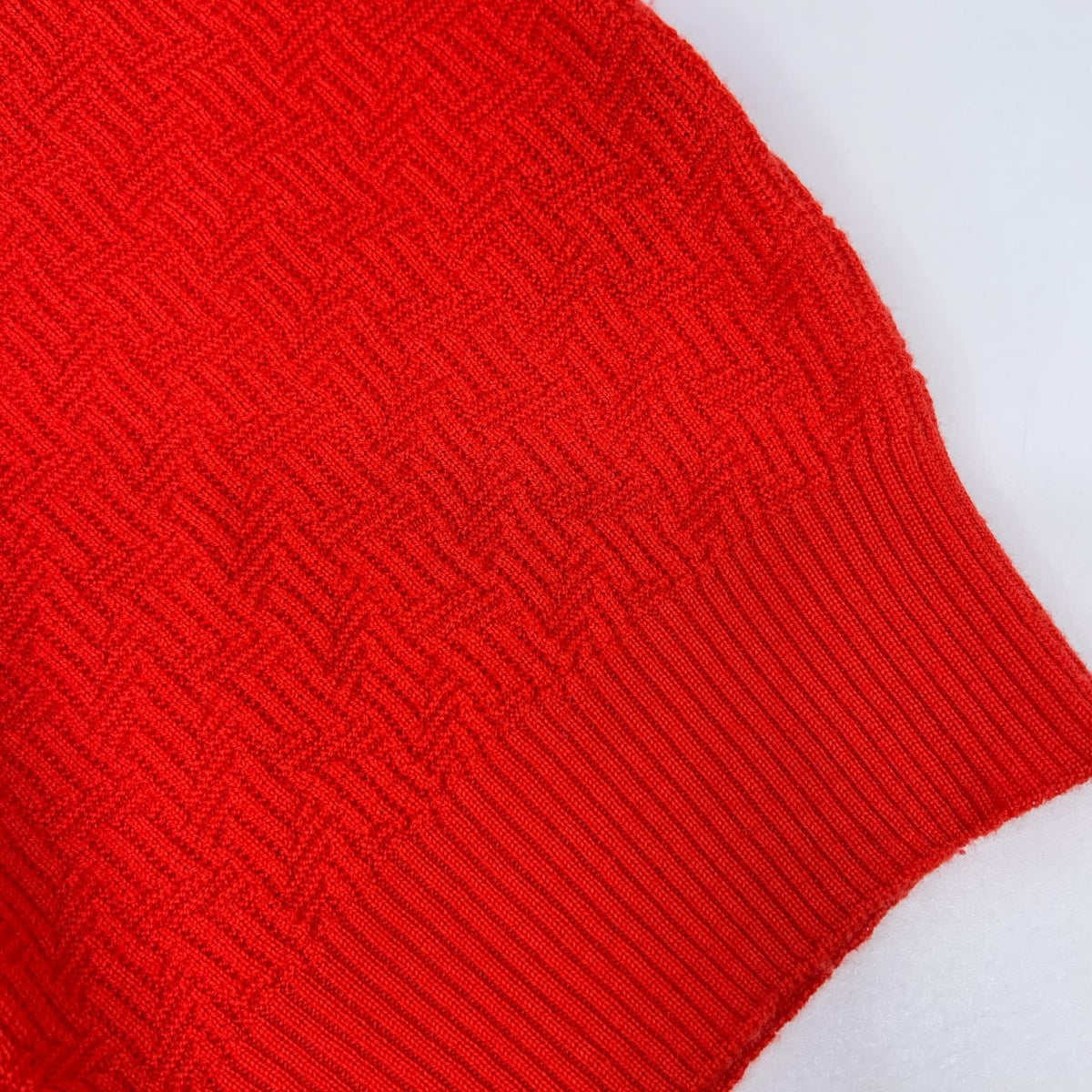 Drumohr Drumohr Red 100% Wool Knit Sweater Tops