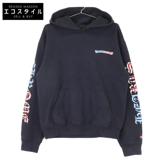 Chrome hearts クロムハーツ 【国内正規】マッティーボーイコラボ PPO US SCRL 星条旗 プルオーバー パーカー トップス