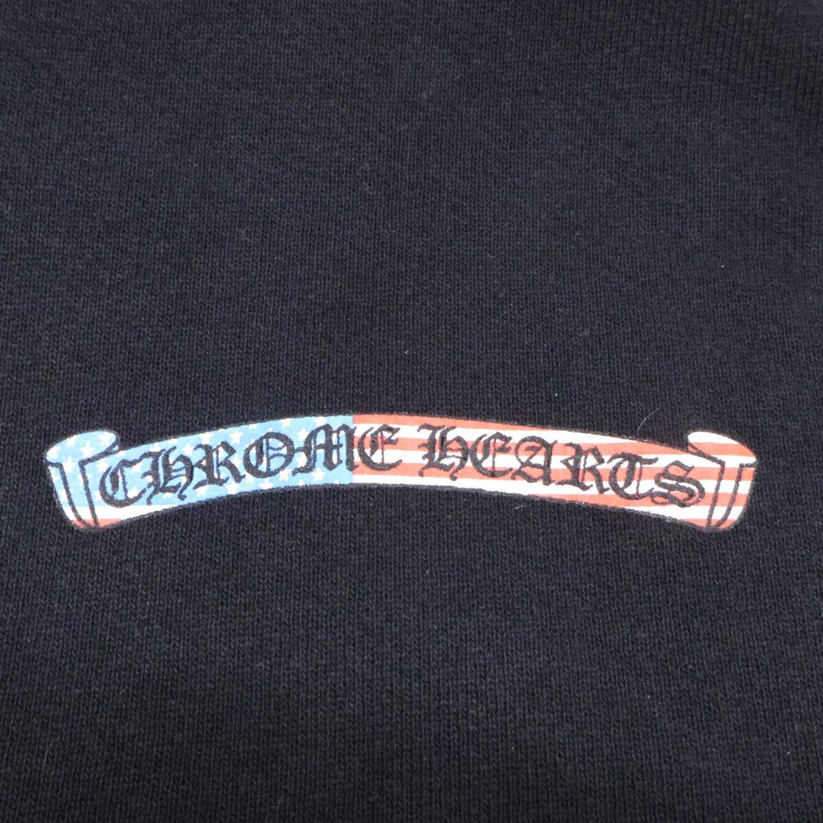 Chrome hearts Chrome Hearts [Domestic authorized item] Matty Boy collaboration PPO US SCRL Stars and Stripes pullover hoodie top