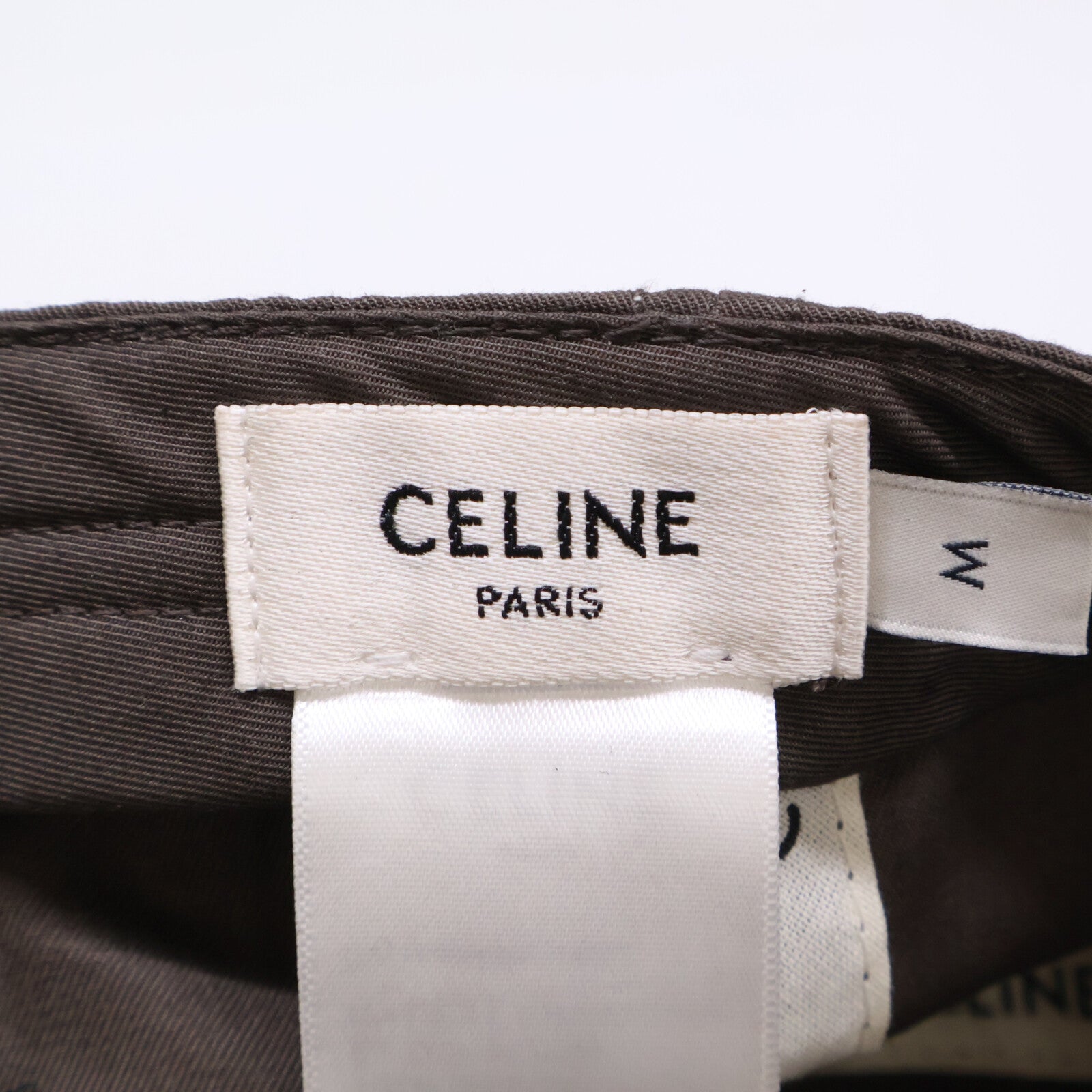 CELINE セリーヌ 【美品/国内正規】2AUT6969P.18DT トリオンフ ベースボールキャップ 帽子