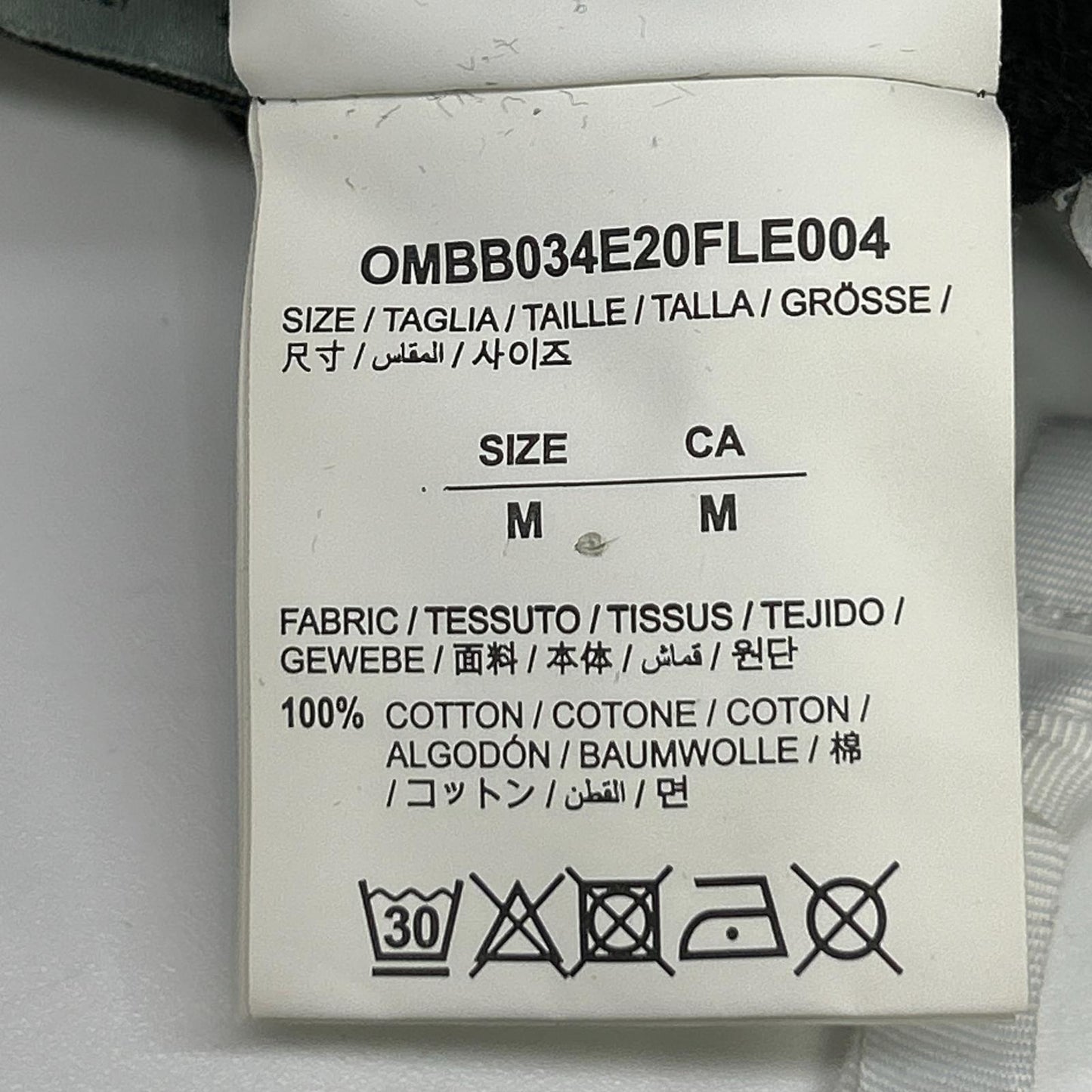 OFF-WHITE オフホワイト OMBB034E20FLE004 ブラック バックロゴプリント スウェットプルオーバーパーカー トップス