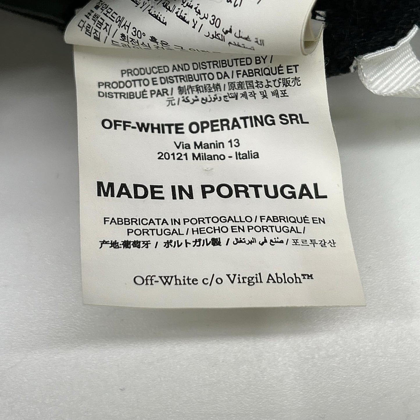 OFF-WHITE オフホワイト OMBB034E20FLE004 ブラック バックロゴプリント スウェットプルオーバーパーカー トップス