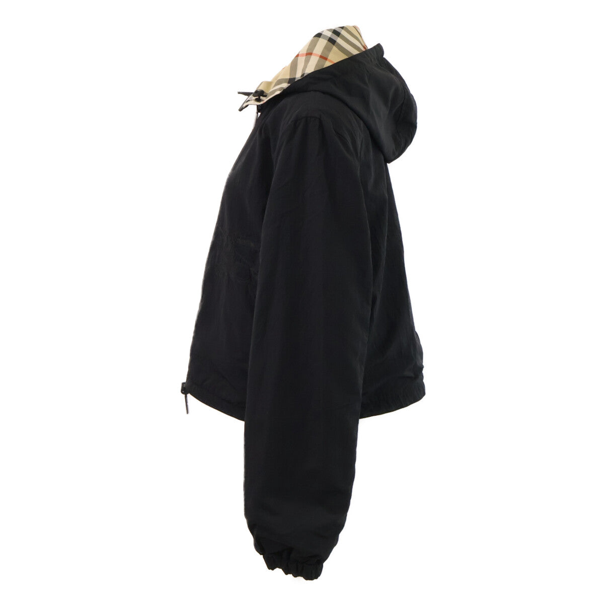 BURBERRY Burberry [Like new/Domestic authentic] 8087229 Nova check reversible hooded jacket