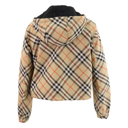 BURBERRY Burberry [Like new/Domestic authentic] 8087229 Nova check reversible hooded jacket