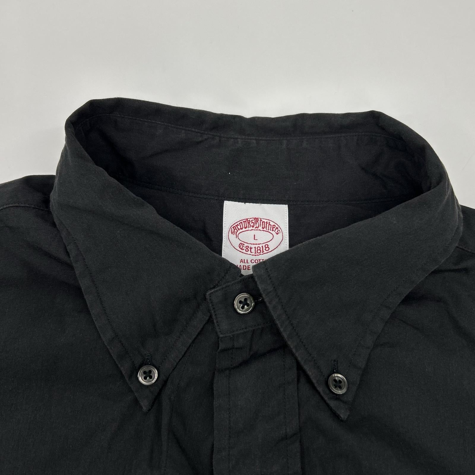 BrooksBrothers ブルックスブラザーズ ブラック オックスフォードシャツ トップス
