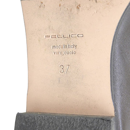 PELLICO ペリーコ 美品 CLIO ANELLI FIBBIA ビットローファー シューズ レディース ブラウン 37 シューズ