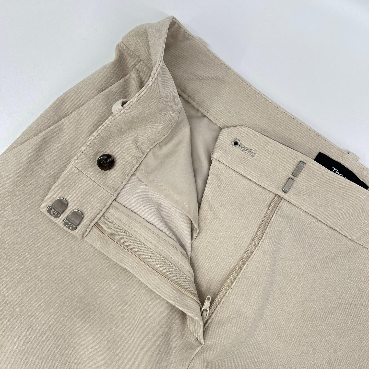 Theory セオリー 4106404 24SS ベージュ ビストレッチ3トリーカ2T ストレッチパンツ ボトムス