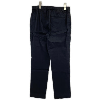 theory luxe セオリーリュクス 4106421 24SS Good Crunch ブラック リネン混パンツ ボトムス