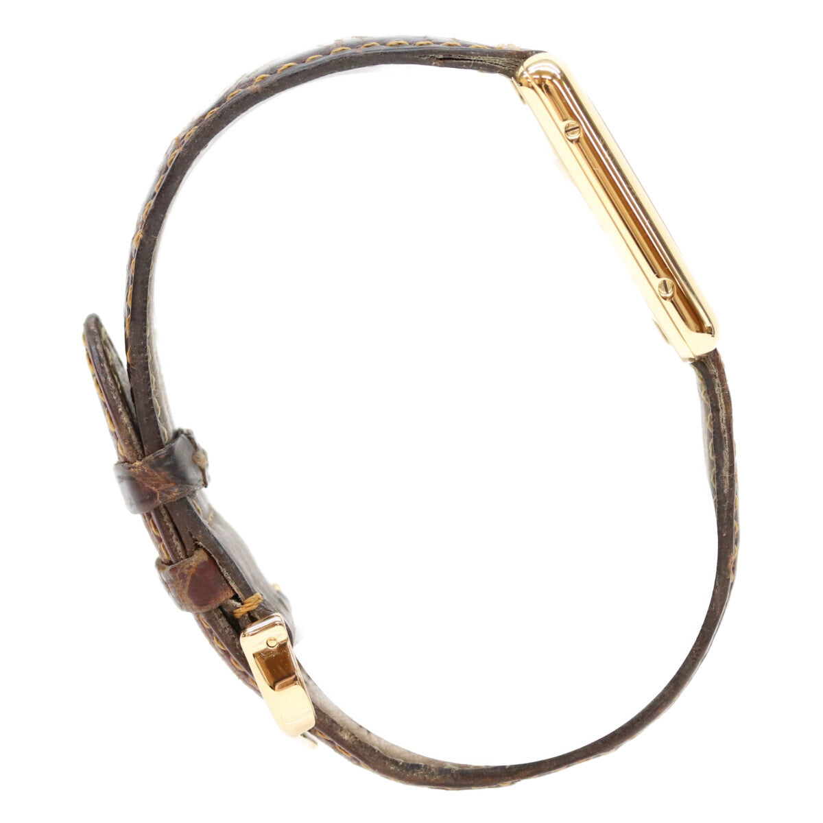 Cartier カルティエ 90s 925 マストタンクLMヴェルメイユ QZ ストレートローマン文字盤 QZ 時計 腕時計