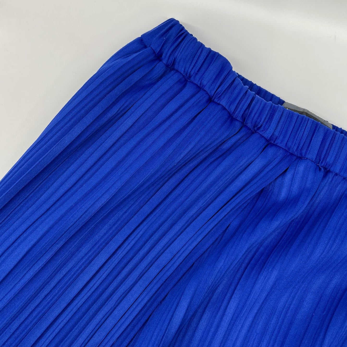 ISSEY MIYAKE イッセイミヤケ JY54259 ブルー 80s 筆タグ プリーツパンツ 変形スカート スカート