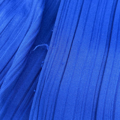 ISSEY MIYAKE イッセイミヤケ JY54259 ブルー 80s 筆タグ プリーツパンツ 変形スカート スカート