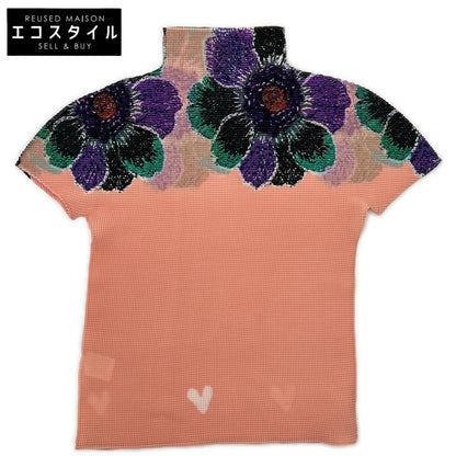 MeISSEYMIYAKE ミーイッセイミヤケ MI01FK215 ピンク 花柄 半袖 トップス トップス