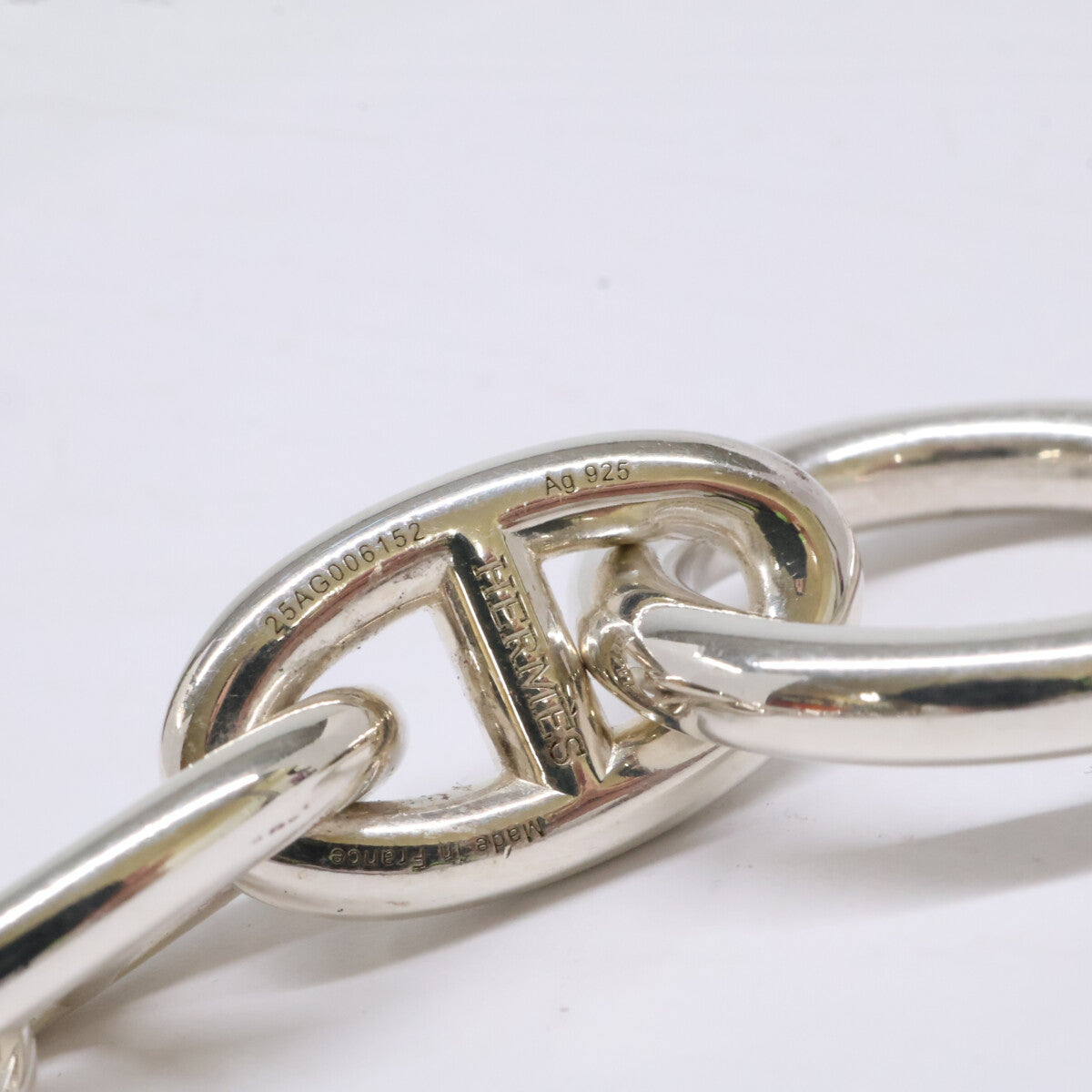 HERMES エルメス 925 シェーヌダンクルGM 13リンク ブレスレット
