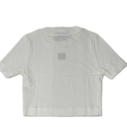 LOEWE ロエベ S540Y07XCD ホワイト アナグラム コットンTシャツ トップス