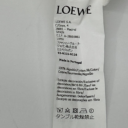 LOEWE ロエベ S540Y07XCD ホワイト アナグラム コットンTシャツ トップス