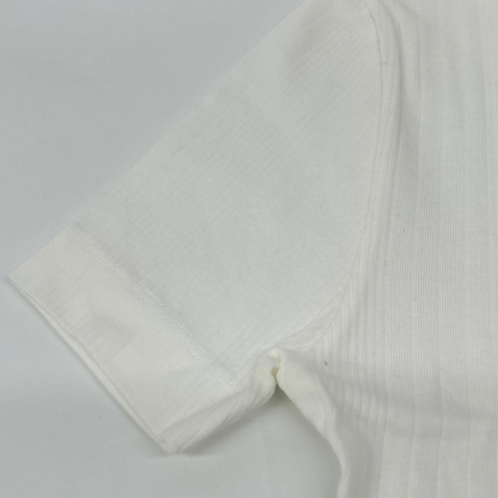LOEWE ロエベ S540Y07XCD ホワイト アナグラム コットンTシャツ トップス