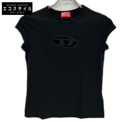 DIESEL ディーゼル ブラック T-Angie 半袖シャツ トップス