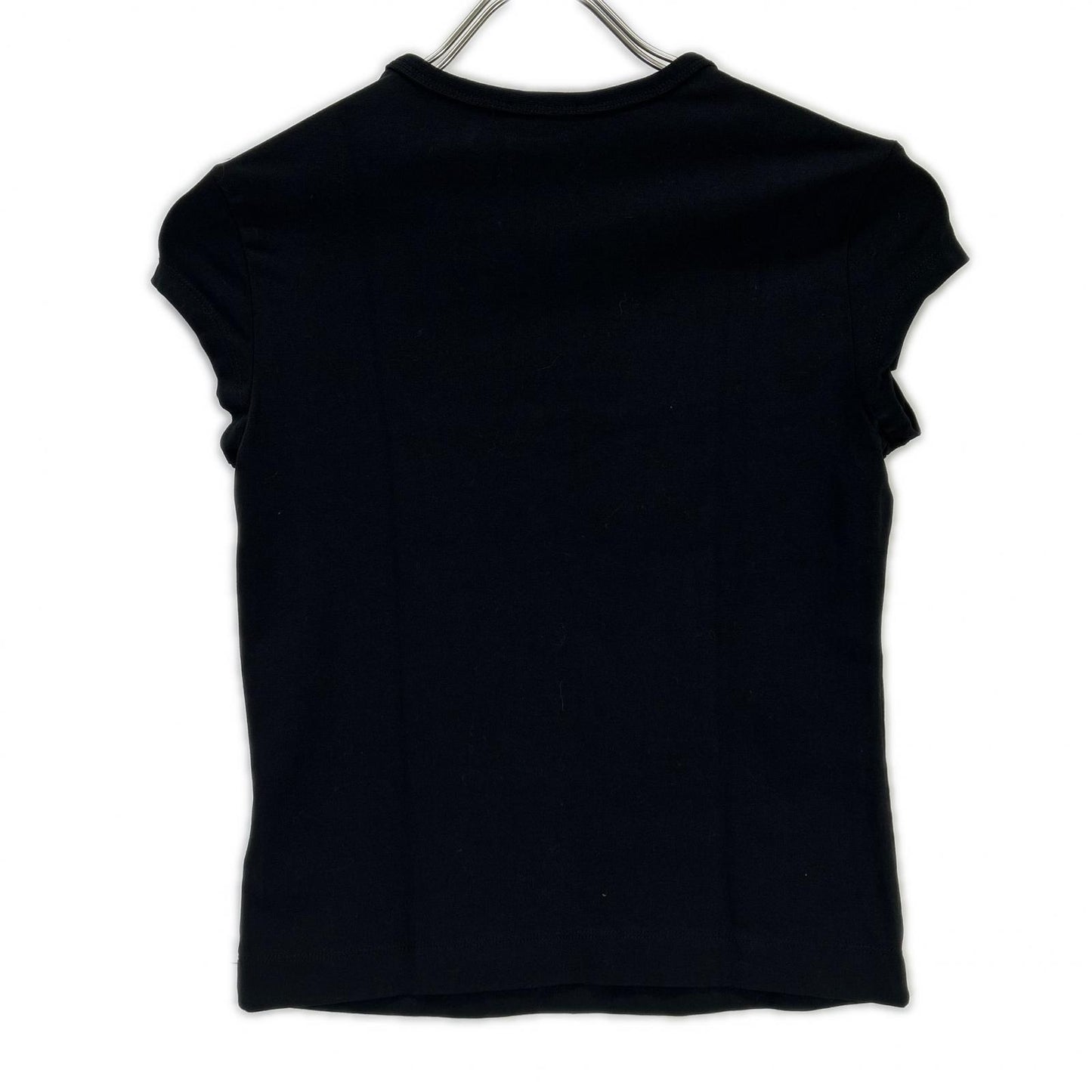 DIESEL ディーゼル ブラック T-Angie 半袖シャツ トップス