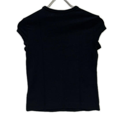 DIESEL ディーゼル ブラック T-Angie 半袖シャツ トップス