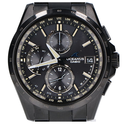 CASIO カシオ 【美品】OCW-T2600JB-1AJF Classic Line OCEANUS オシアナス マルチバンド6 タフソーラー電波 腕時計