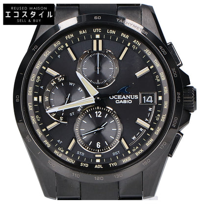 CASIO カシオ 【美品】OCW-T2600JB-1AJF Classic Line OCEANUS オシアナス マルチバンド6 タフソーラー電波 腕時計