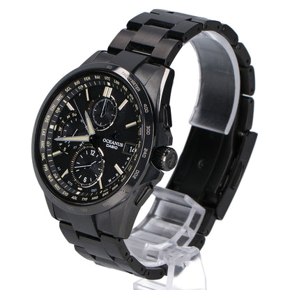 CASIO カシオ 【美品】OCW-T2600JB-1AJF Classic Line OCEANUS オシアナス マルチバンド6 タフソーラー電波 腕時計