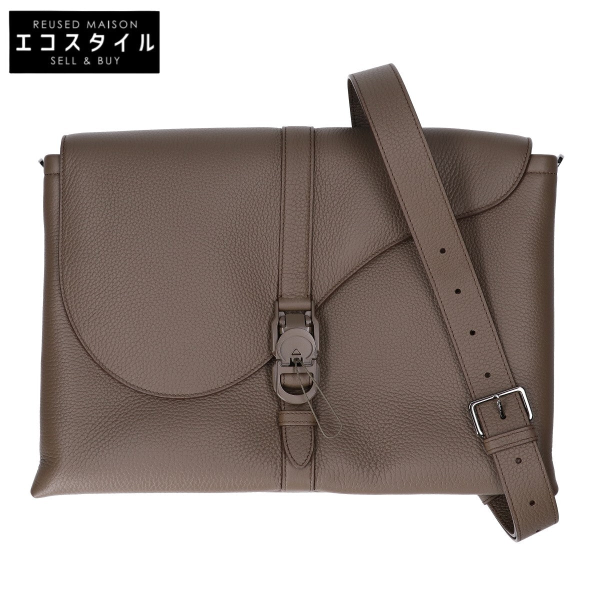 DIOR ディオール 新品同様 ピロー グレインカーフスキン ショルダーバッグ