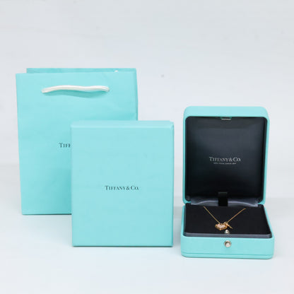 TIFFANY&Co. ティファニー 750 リターントゥラブ ハートタグキー ダイヤモンド ネックレス