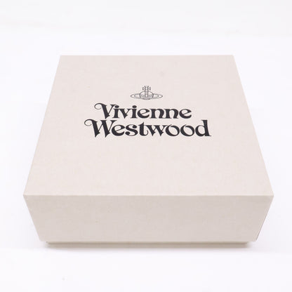 VivienneWestwood ヴィヴィアンウエストウッド 【新品同様】オーブ がま口 レザー 二つ折り財布 二つ折り財布（小銭入れあり）