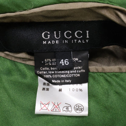 GUCCI グッチ 国内正規 110494 Z6070 2003年 トムフォード期 花・蝶・鳥 刺繍 スカジャン リバーシブル スーベニアジャケット ジャケット