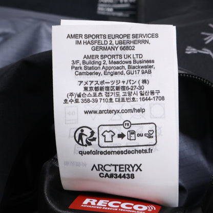 ARC'TERYX アークテリクス 【美品/国内正規/25年製】X000009906 GORE-TEX Beta AR Jacket ベータ AR ジャケット ジャケット
