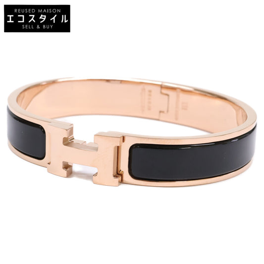 HERMES エルメス 【美品】クリックH エナメル　GM バングル