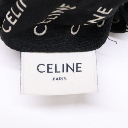 CELINE セリーヌ CELINE レイユール シュシュ / シルク＆ゴールドフィニッシュ ブラス ヘアアクセサリー