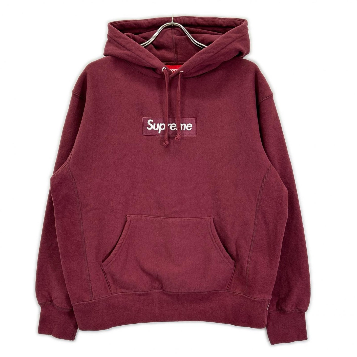 Supreme シュプリーム 21FW ボルドー Box Logo Hooded Sweatshirt Plum パーカー トップス