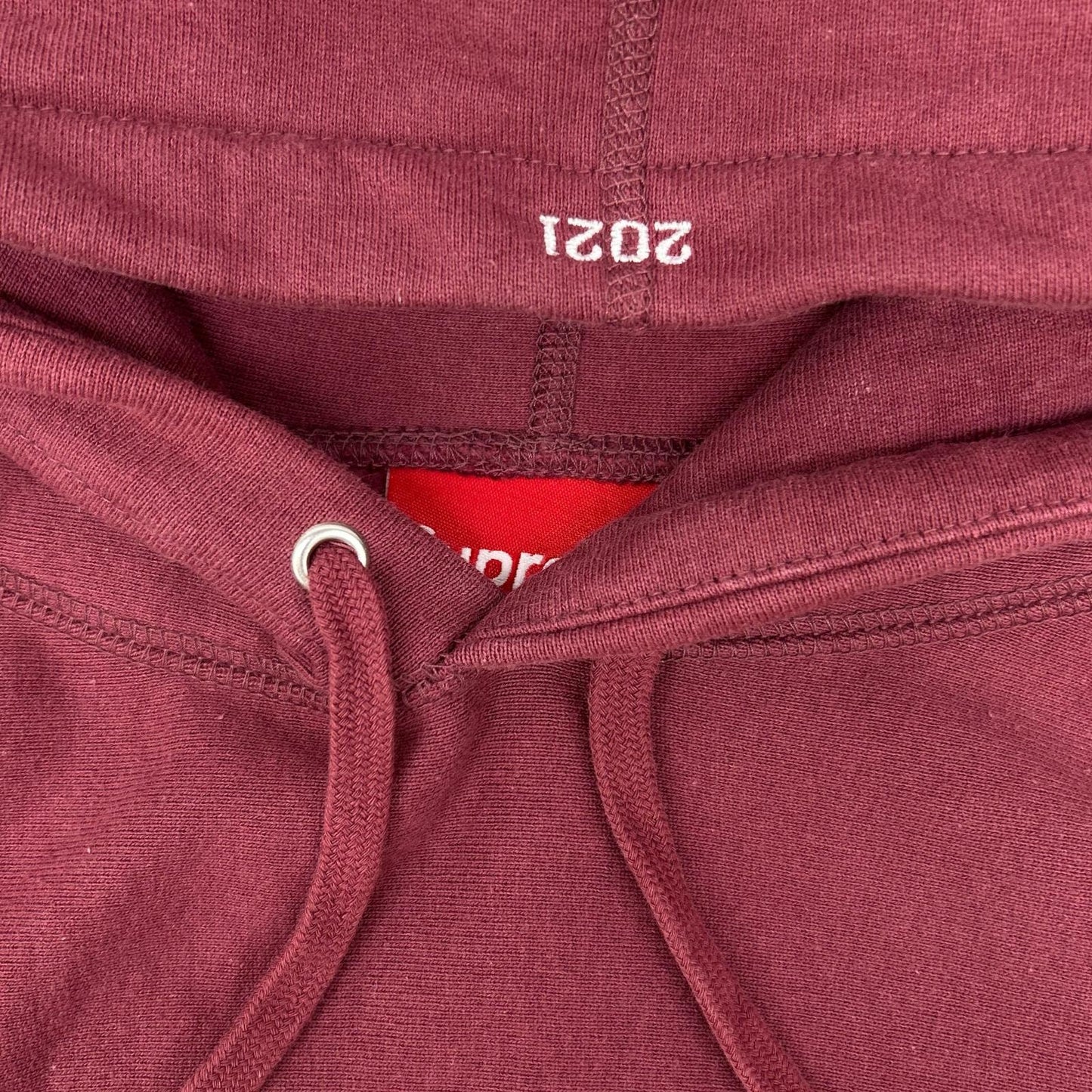 Supreme シュプリーム 21FW ボルドー Box Logo Hooded Sweatshirt Plum パーカー トップス