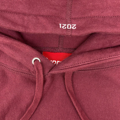 Supreme シュプリーム 21FW ボルドー Box Logo Hooded Sweatshirt Plum パーカー トップス