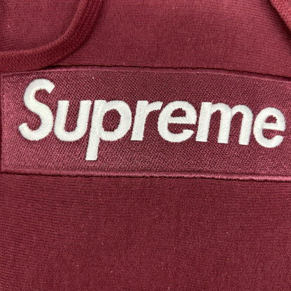 Supreme シュプリーム 21FW ボルドー Box Logo Hooded Sweatshirt Plum パーカー トップス