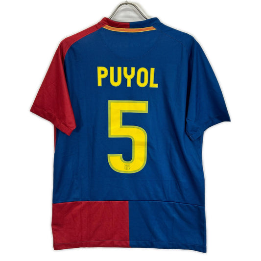 NIKE ナイキ 2009 バルセロナ Barcelona PUYOL プジョル 5 レプリカ ユニフォーム トップス
