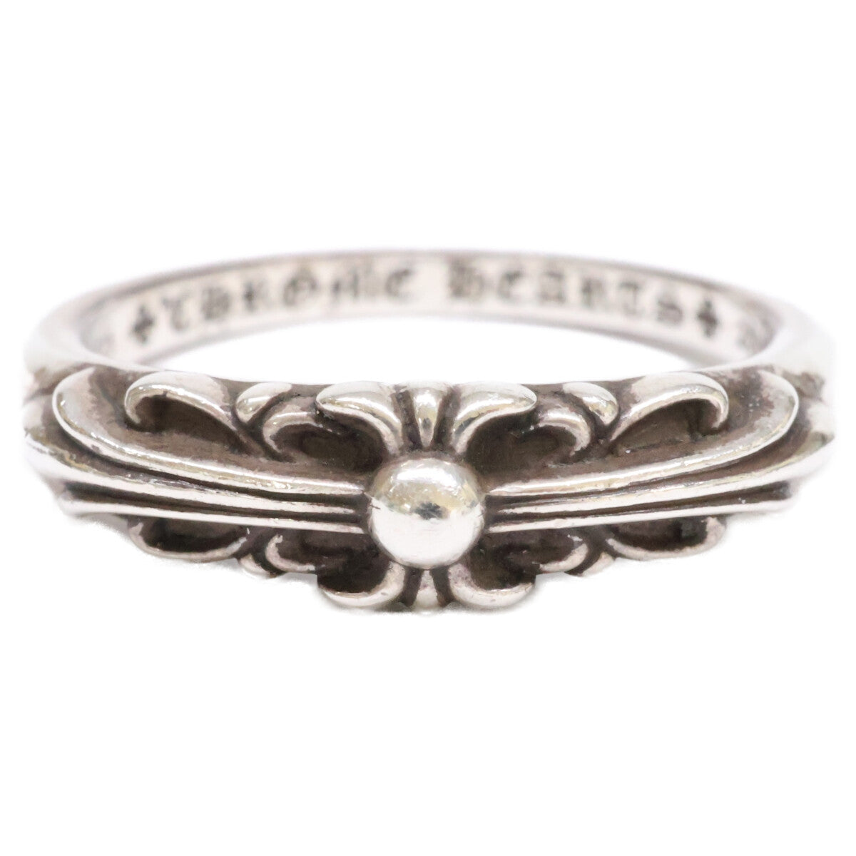 Chrome hearts クロムハーツ 925 ベイビークラシックフローラル リング 指輪